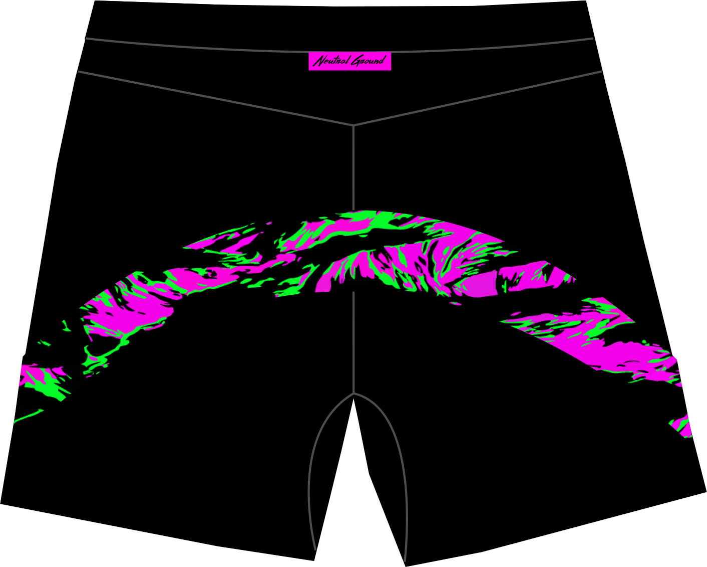 Neon Tiger Shorts